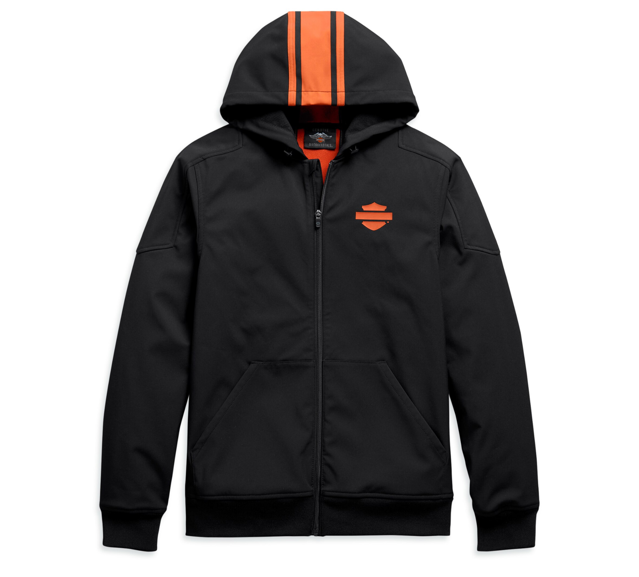 Harley davidson jacket with sale hoodie