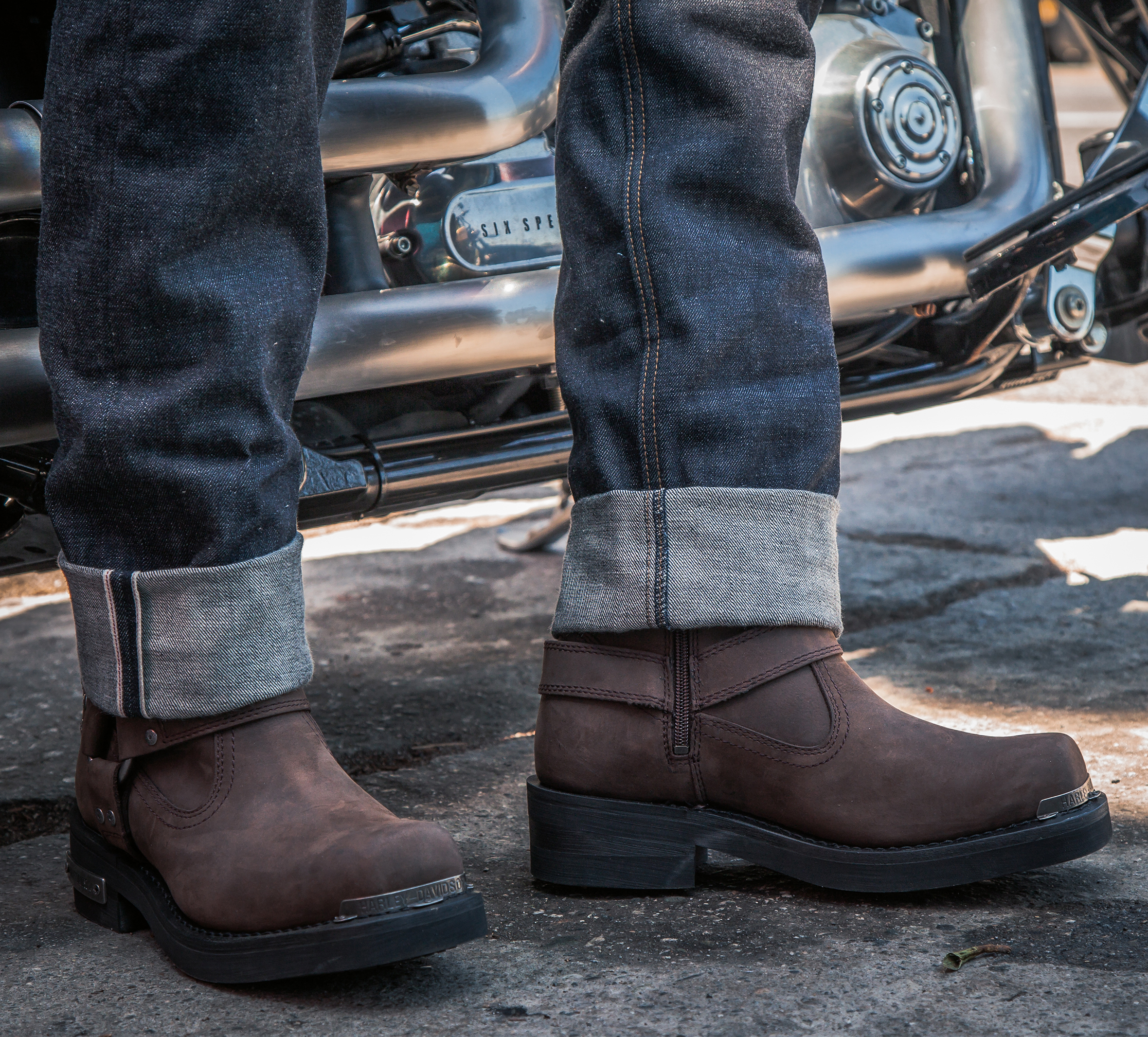 Mens harley davidson motorcycle on sale boots