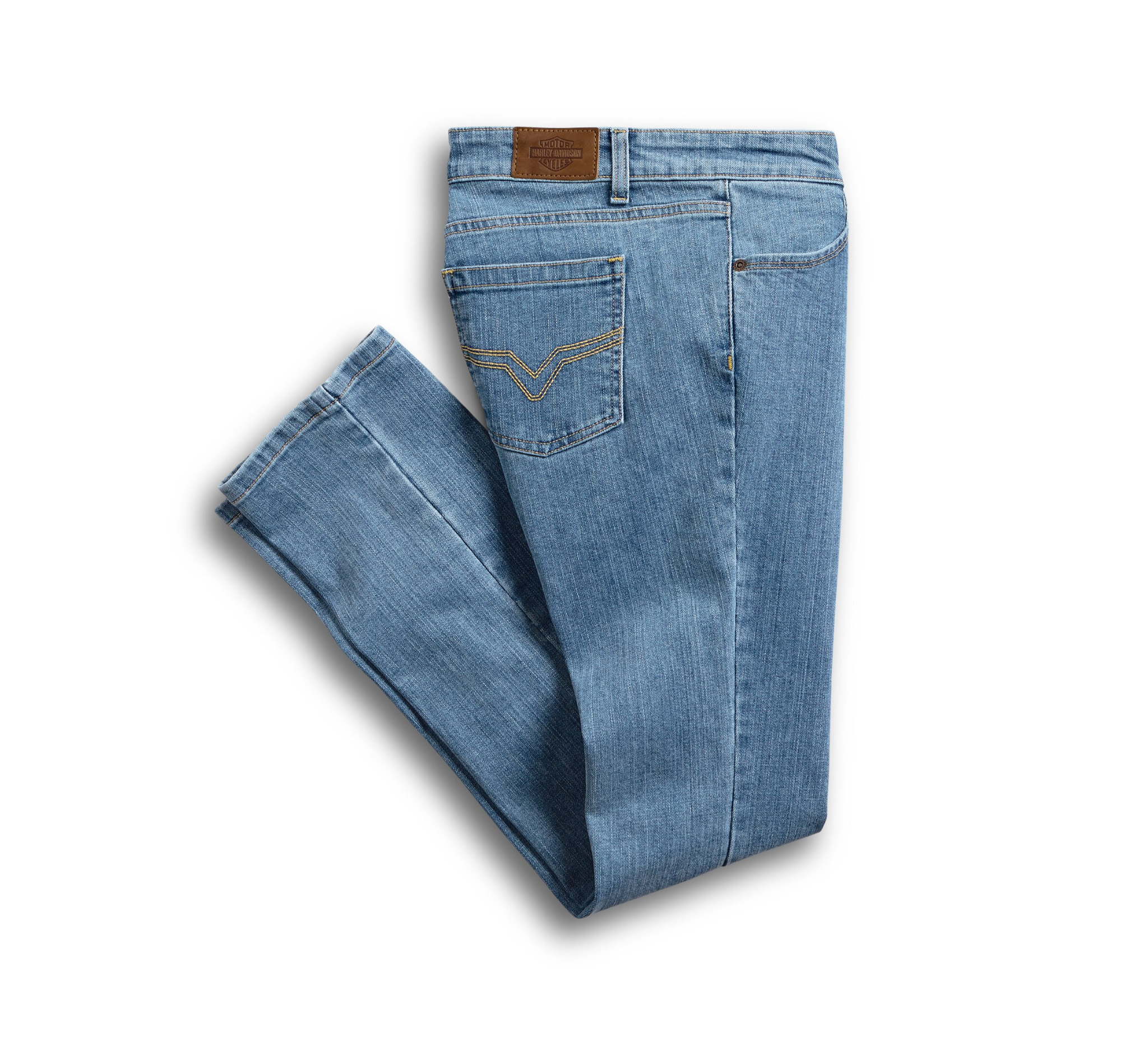 Women's Straight Leg Mid-Rise Jeans - Tall | Harley-Davidson USA