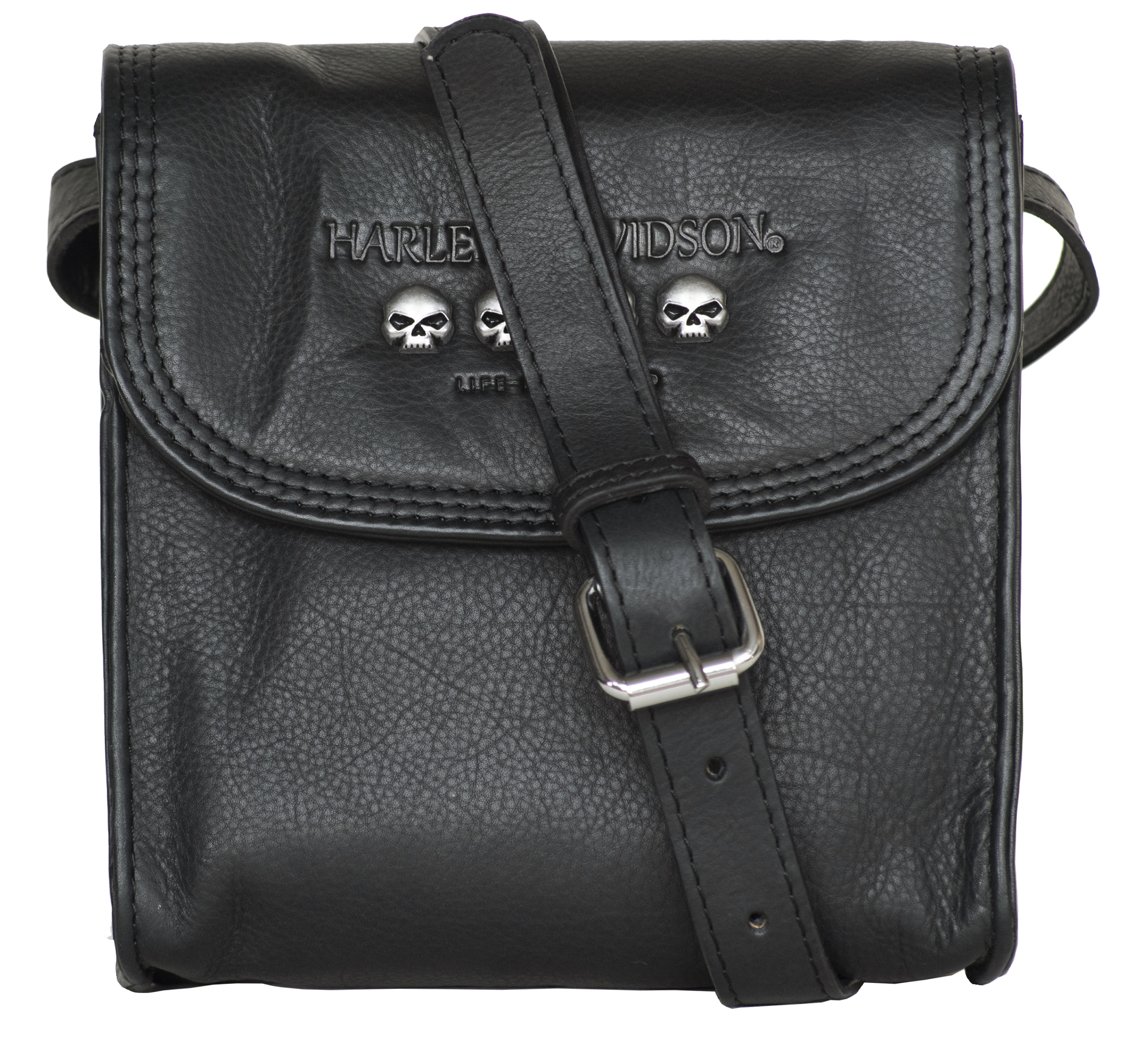 Harley leather crossbody outlet bag