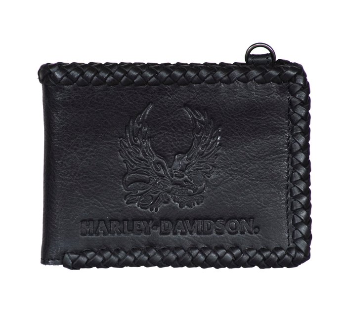 Men's Ride Free Bifold Leather Wallet 1