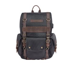 Ponderosa Ballistic & Leather USB Backpack