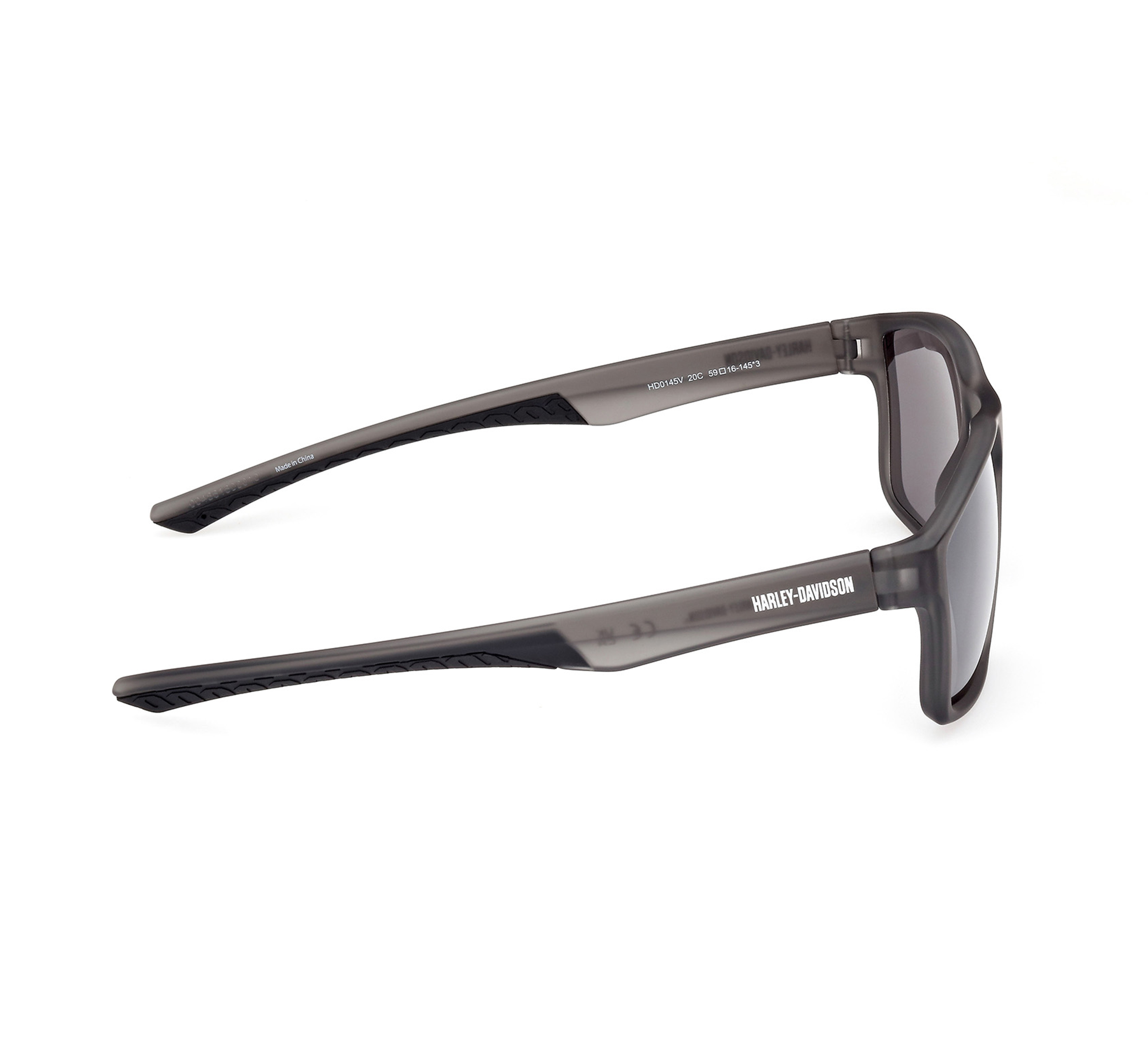 Casual Square Sunglasses - Smoked Grey
