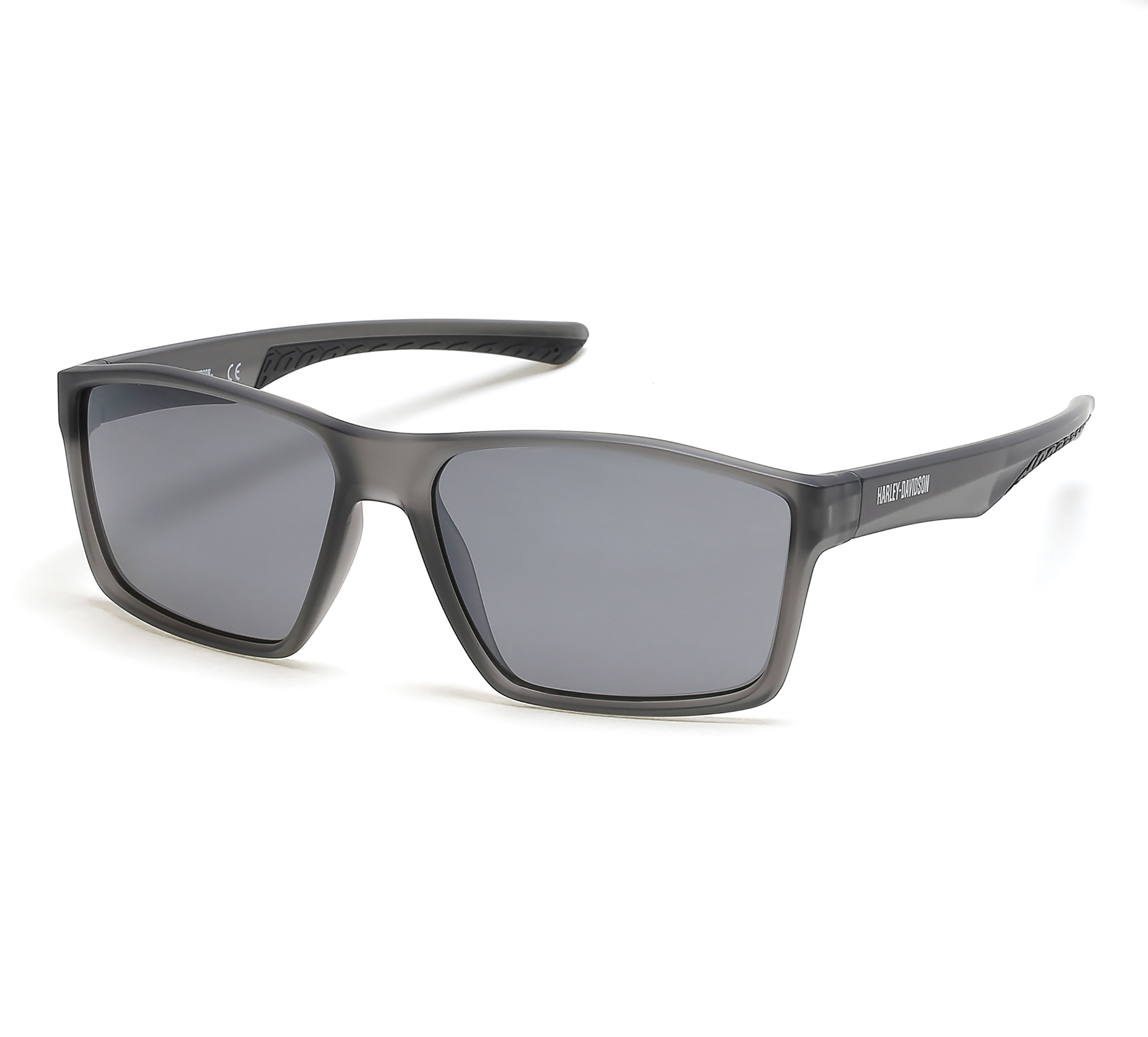 Casual Square Sunglasses - Smoked Grey
