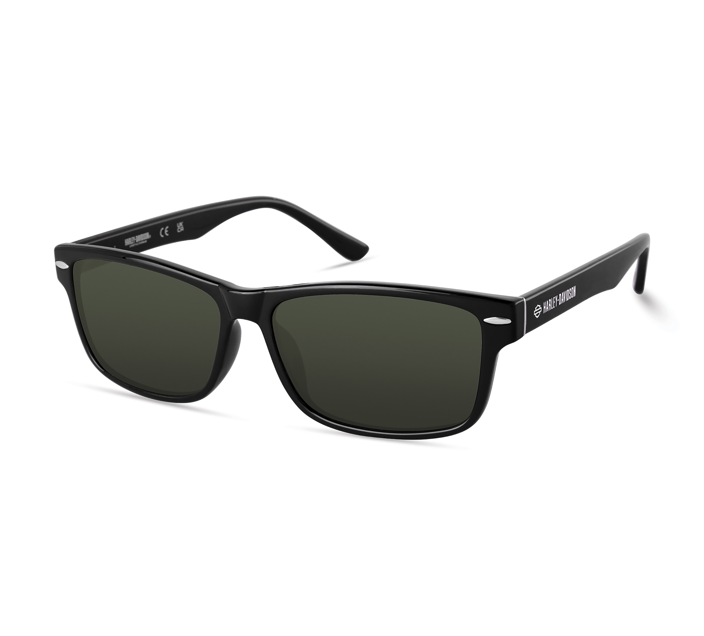 Casual Rectangular Sunglasses - Green Lens | Harley-Davidson USA