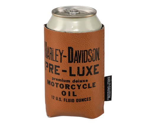 Harley-Davidson® Slim Can Cooler, Matte Black Stainless Steel