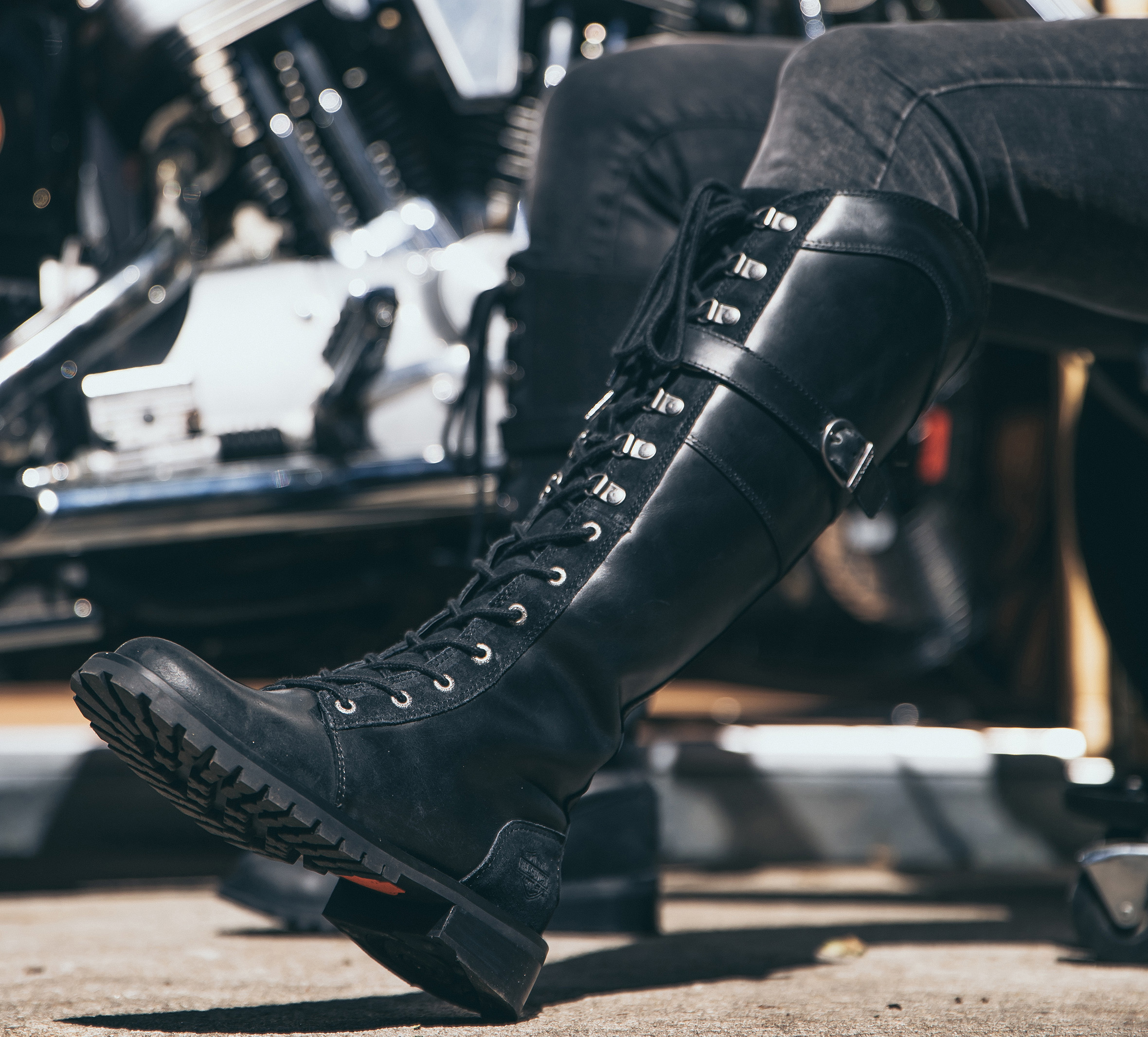 Women's Bradner Lace Riding Boots | Harley-Davidson CA
