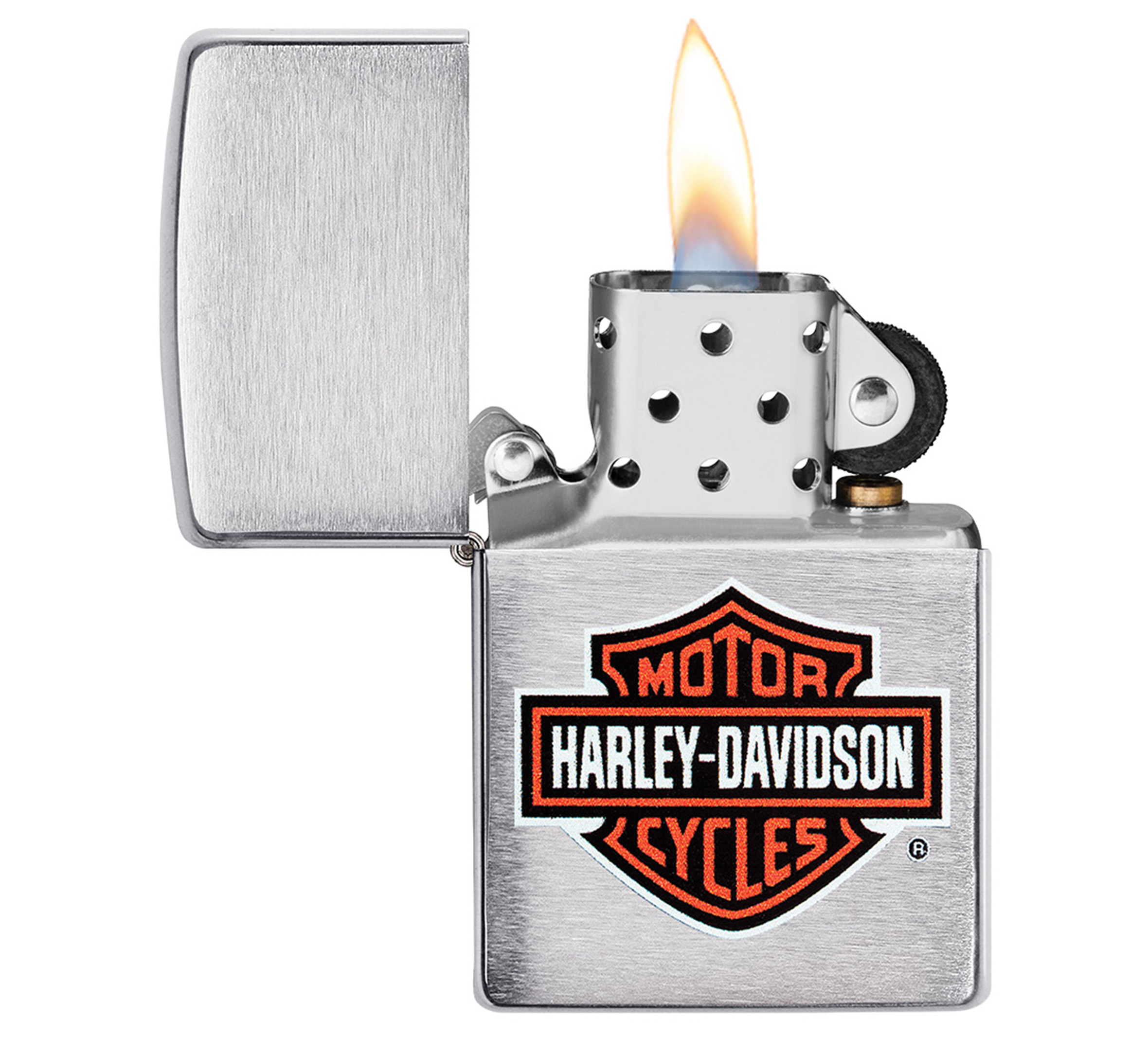 Harley-Davidson Logo Chrome Windproof Lighter | Harley-Davidson USA