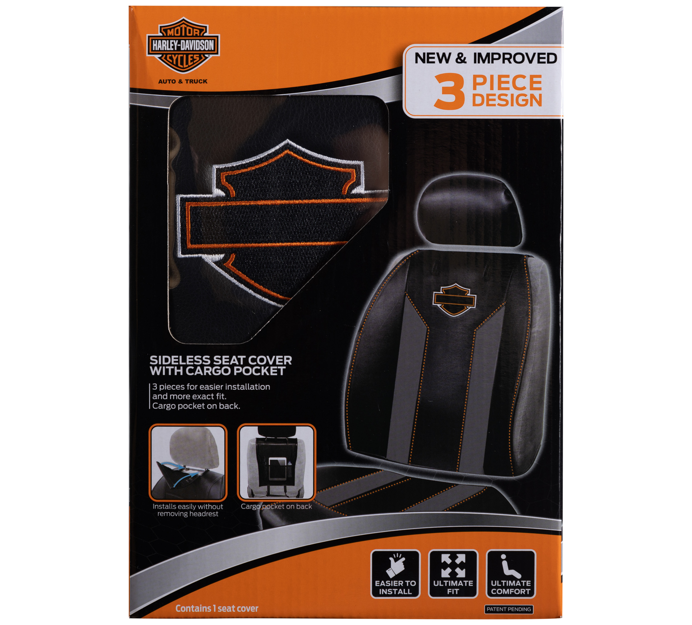 Silhouette Seat Cover Pack Harley-Davidson USA