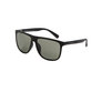 Oversize Oval Plastic Sunglasses - Matte Black
