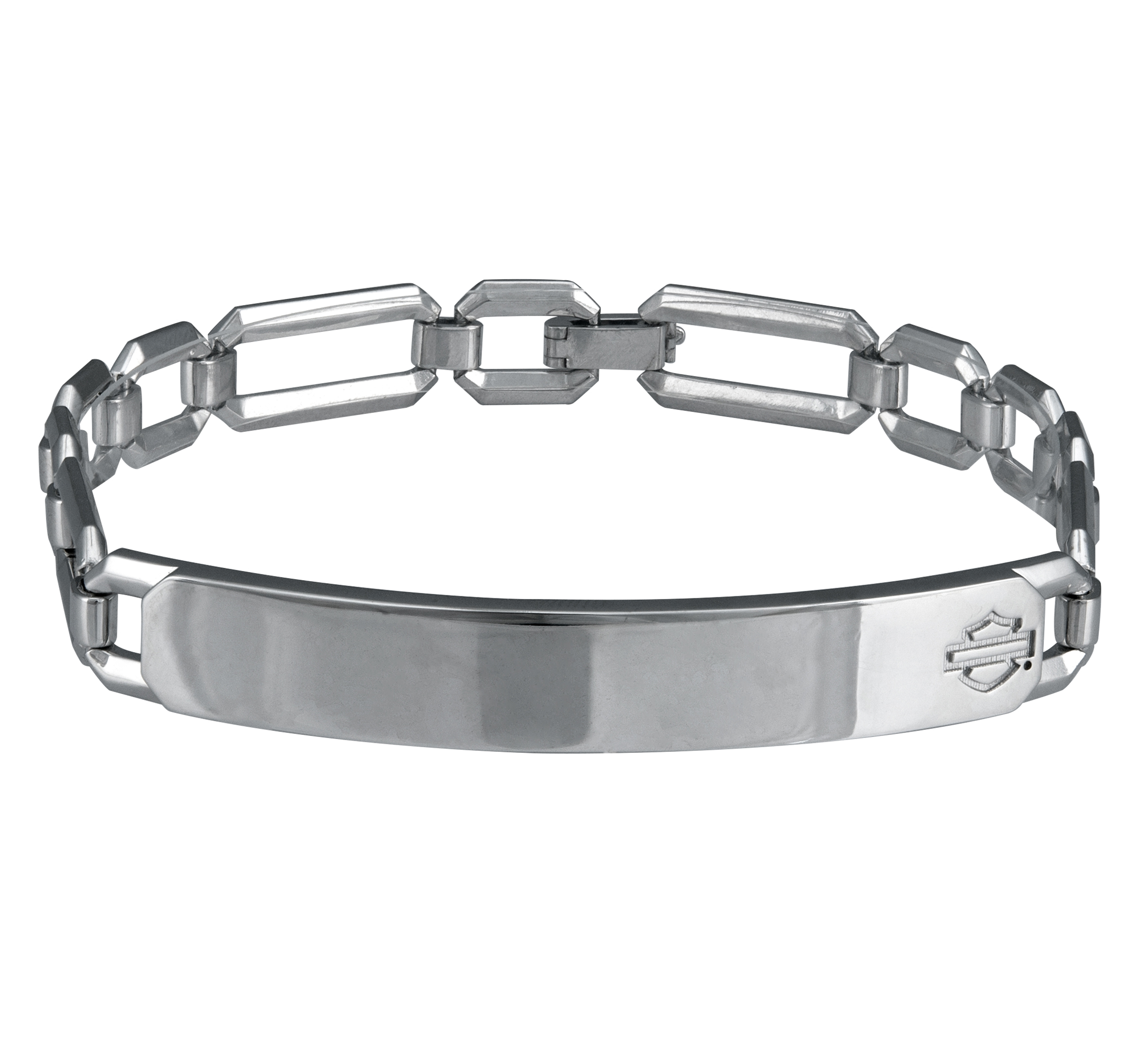 CHROME HEARTS Unisex Street Style Chain Silver Logo Bracelets