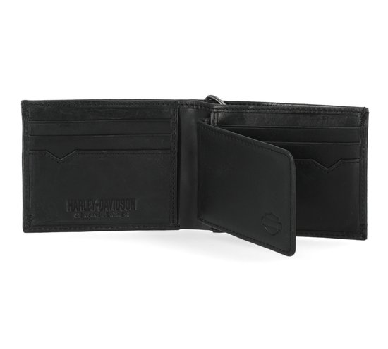 Harley-Davidson Men's Universal Classic Billfold Wallet