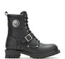 Men's Faded Glory Waterproof Leather Skull Riding Boot
