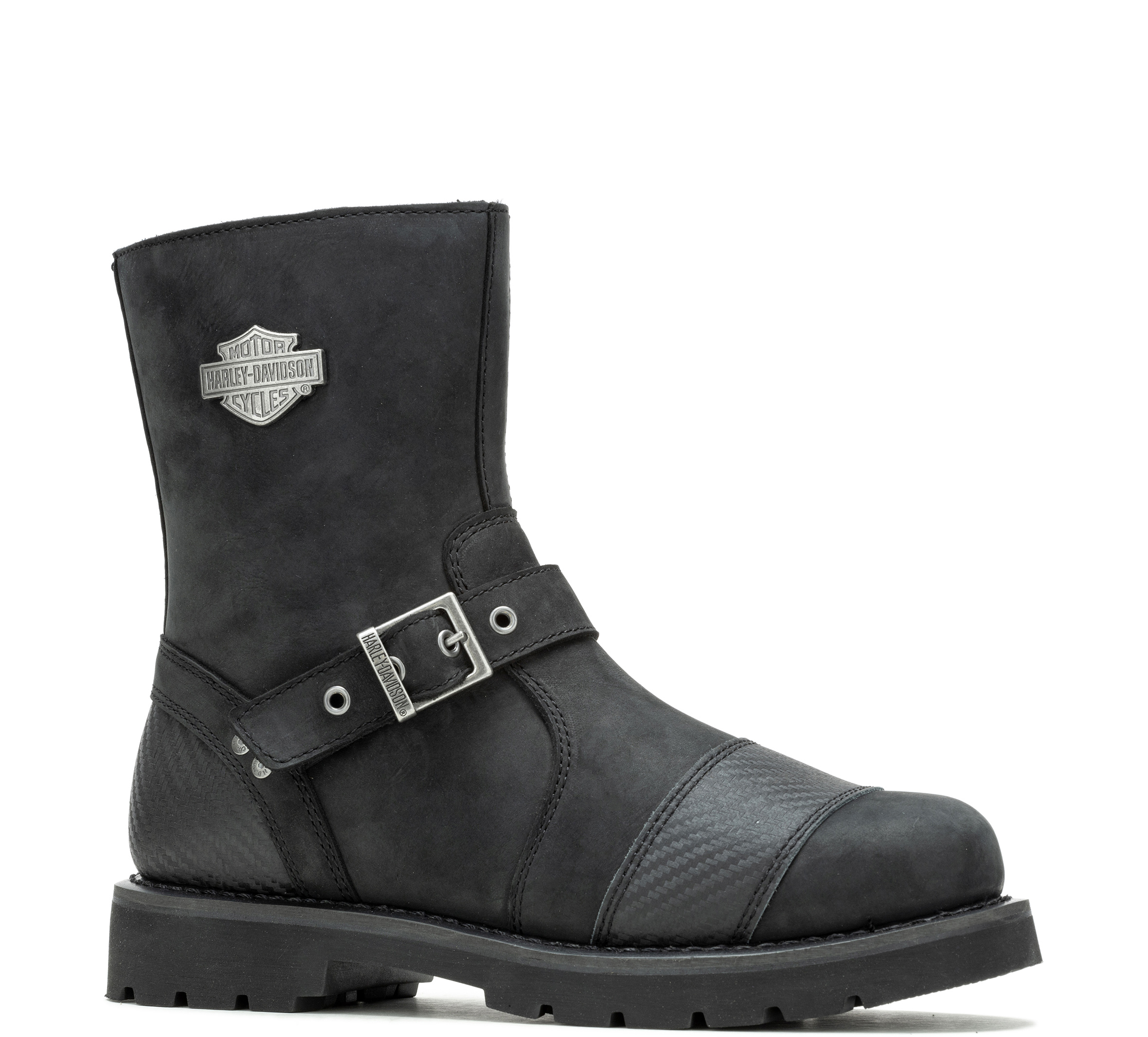 Grey harley davidson discount boots