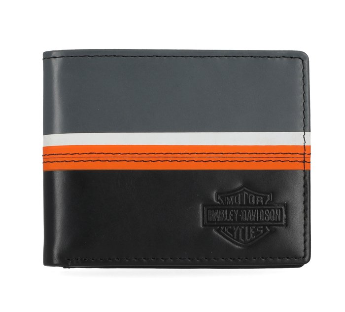 Men's Cloudy Bifold Leather Wallet 1