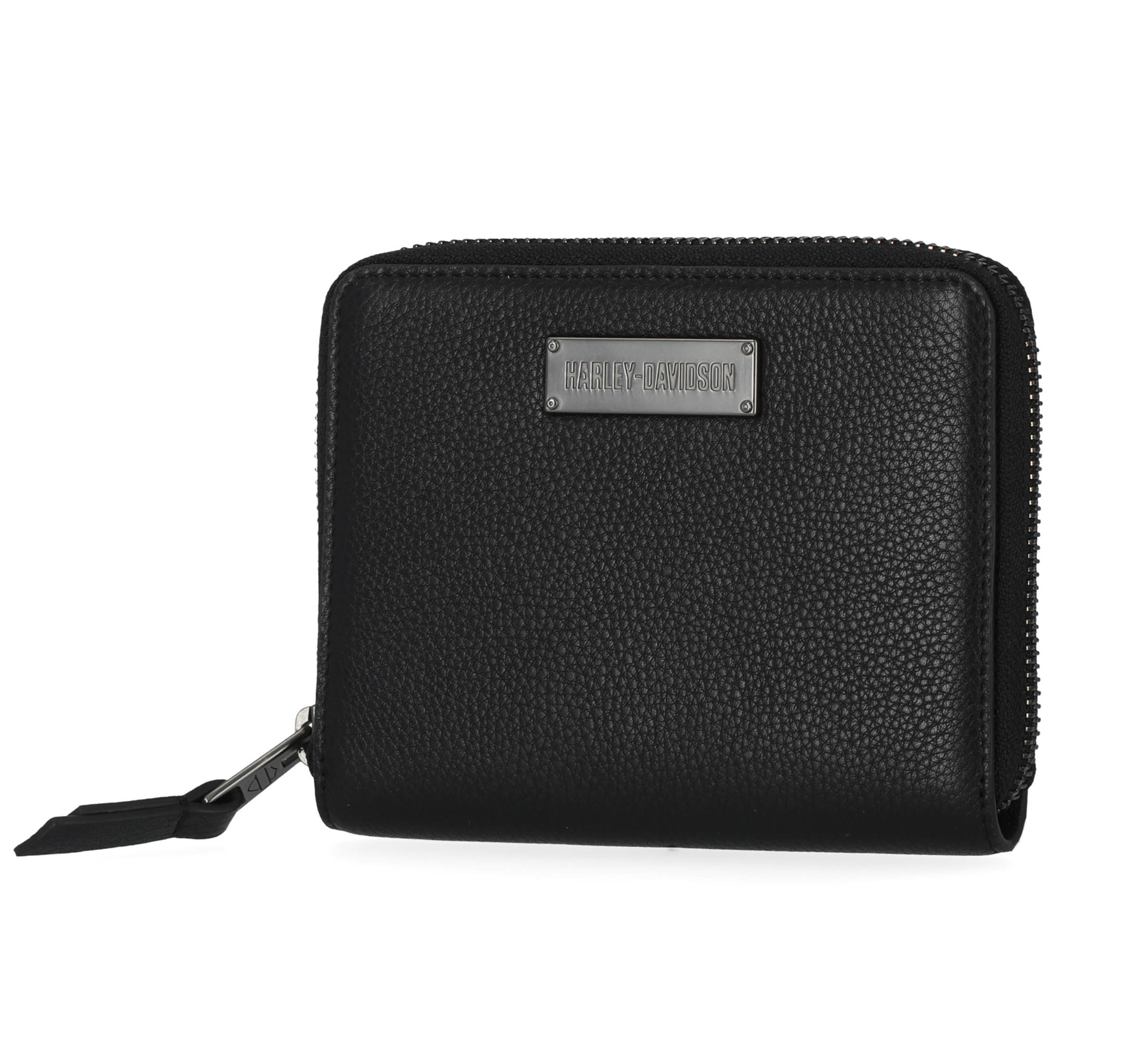 Women's Classic Leather Small Zip Around Wallet | Harley-Davidson USA