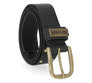 Women's Vintage Rivet Stud Leather Strap Belt Black