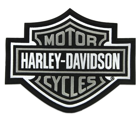 Harley Davidson - embroidered patch 8x8 CM