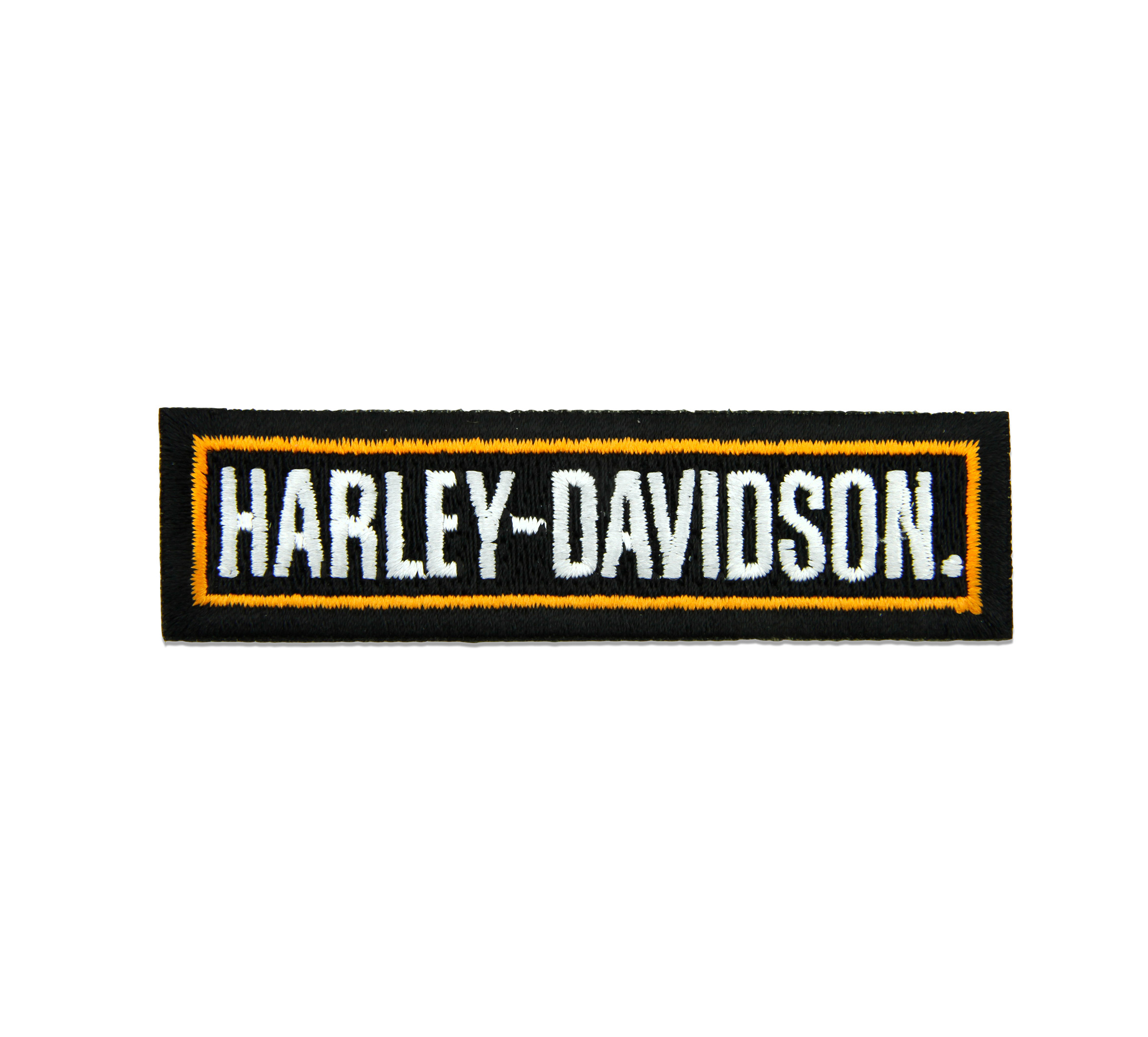 Harley-Davidson® 4 in. Embroidered Nostalgia H-D Checker Tri Emblem Sew-On  Patch