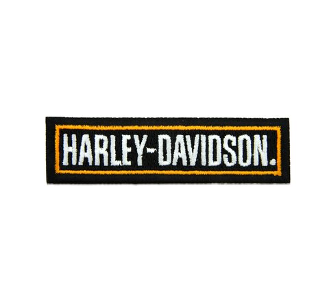 NEW VTG HARLEY-DAVIDSON Patch Bar Shield Brown Eagle w/ Down Wings RARE  7.75”