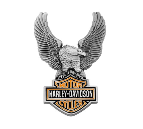 Harley-Davidson Bar & Shield Logo Mini-Me Small Backpack, Heather Gray
