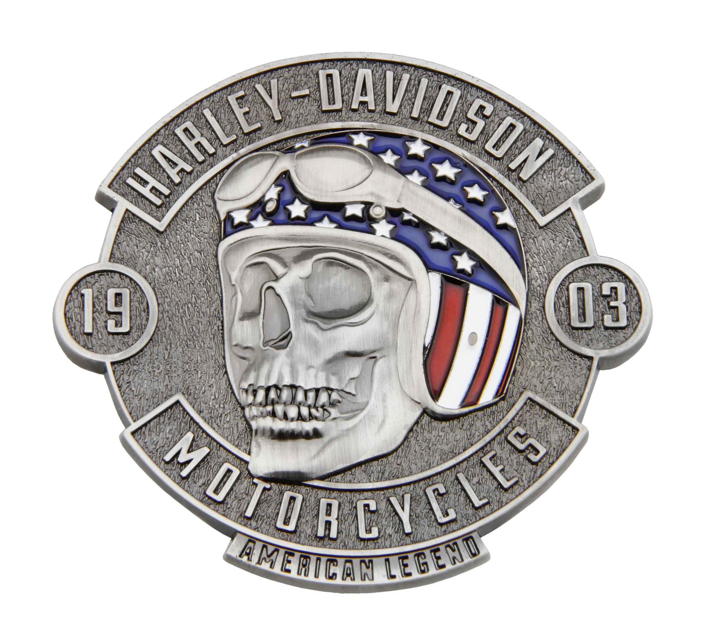 Harley-Davidson Legendary Motorcycles Blue Eagle large back patch