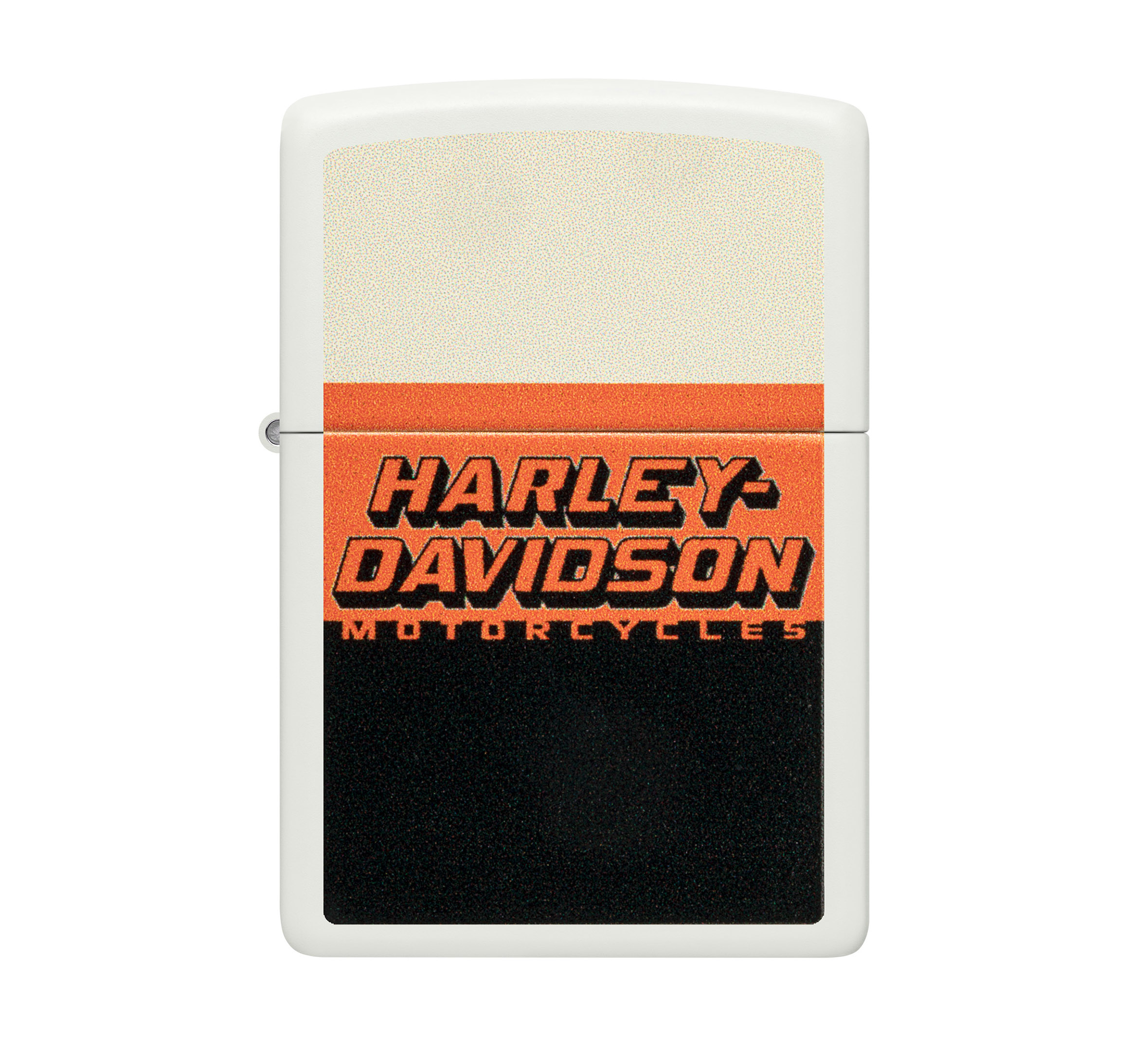 Harley Davidson Color Image White Matte Windproof Lighter