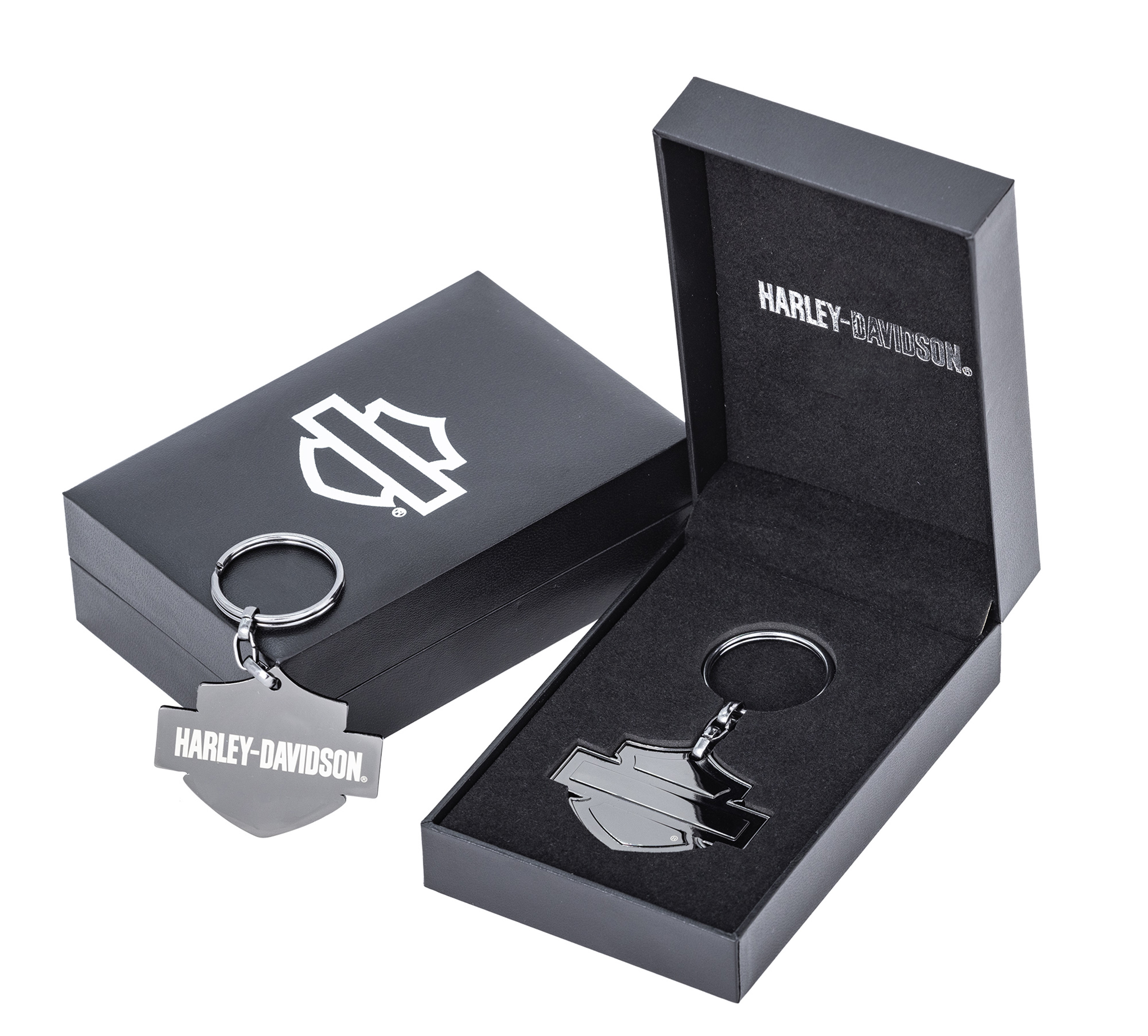 Open Bar u0026 Shield Key Chain in Gift Box | Harley-Davidson USA