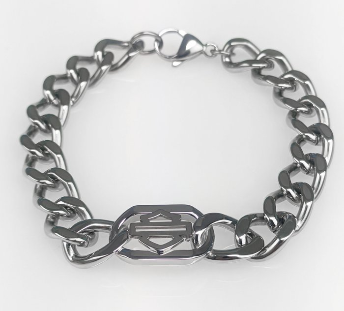 Heritage D-Link Stainless Steel Chain Bracelet