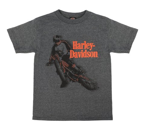 Vintage Harley Davidson Kids Boxer Short Size 12-14 Youth