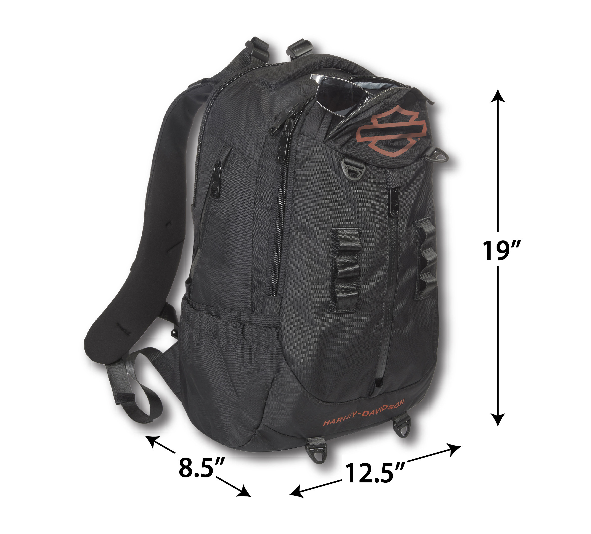 Oil Slick Backpack in Black | Harley-Davidson USA