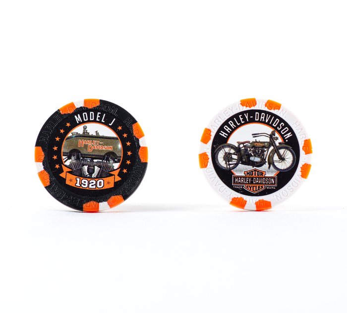 Limited Edition: Vintage Collectable Poker Chips Series 5 1920 Model J 1