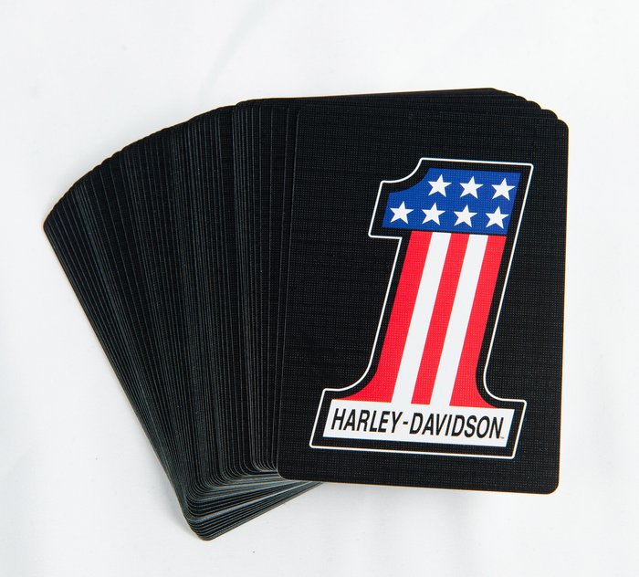 H-D #1 Standard Playing Cards 1