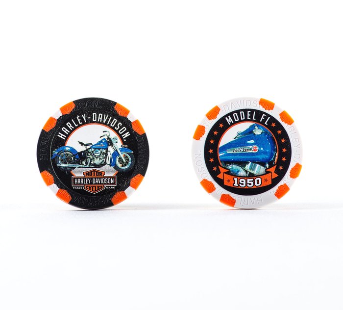 Limited Edition: Vintage Collectable Poker Chips Series 11 1950 Model FL 1
