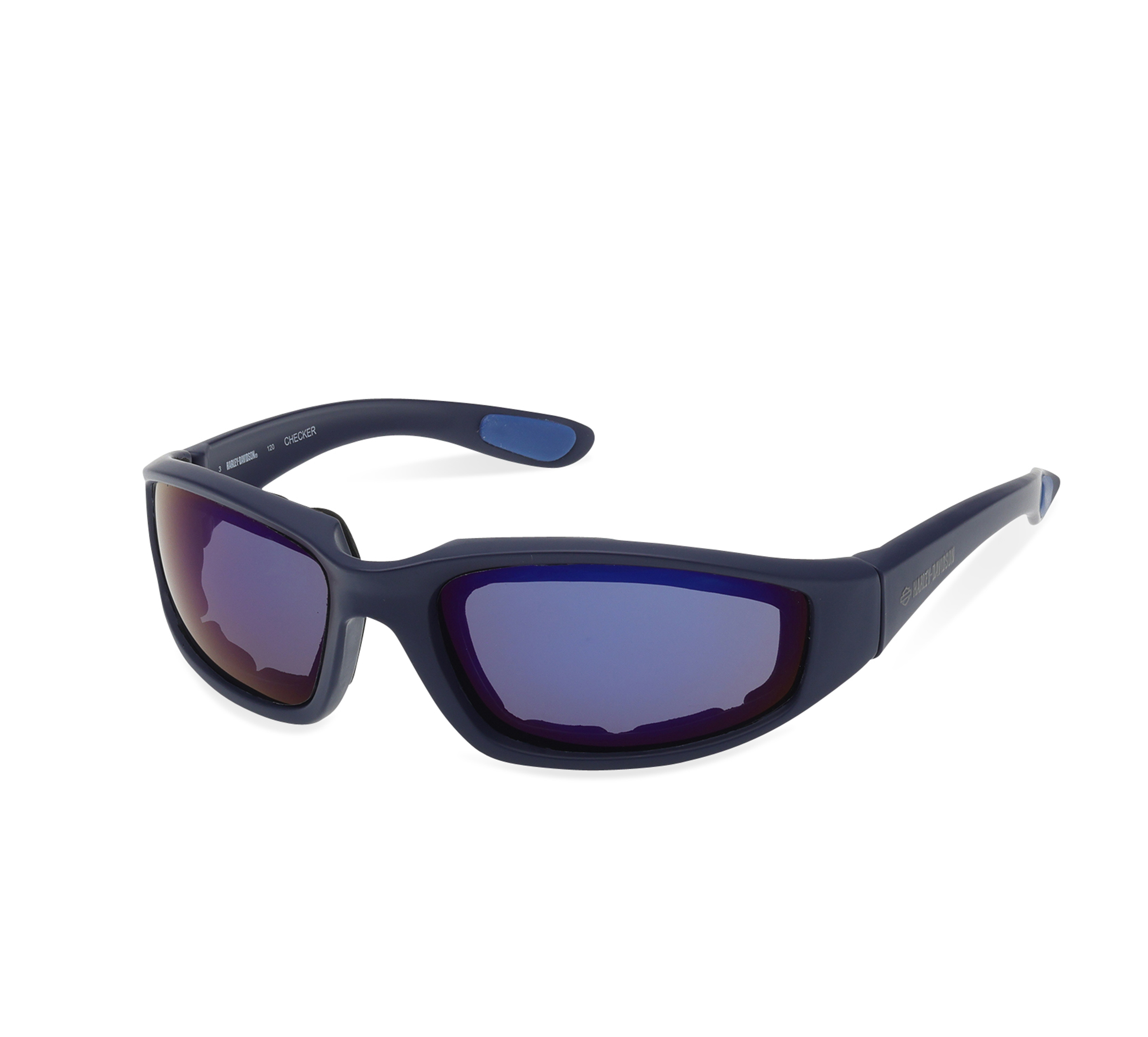 Buy Designer Blaze Blue Gun Grey Sunglasses for Men