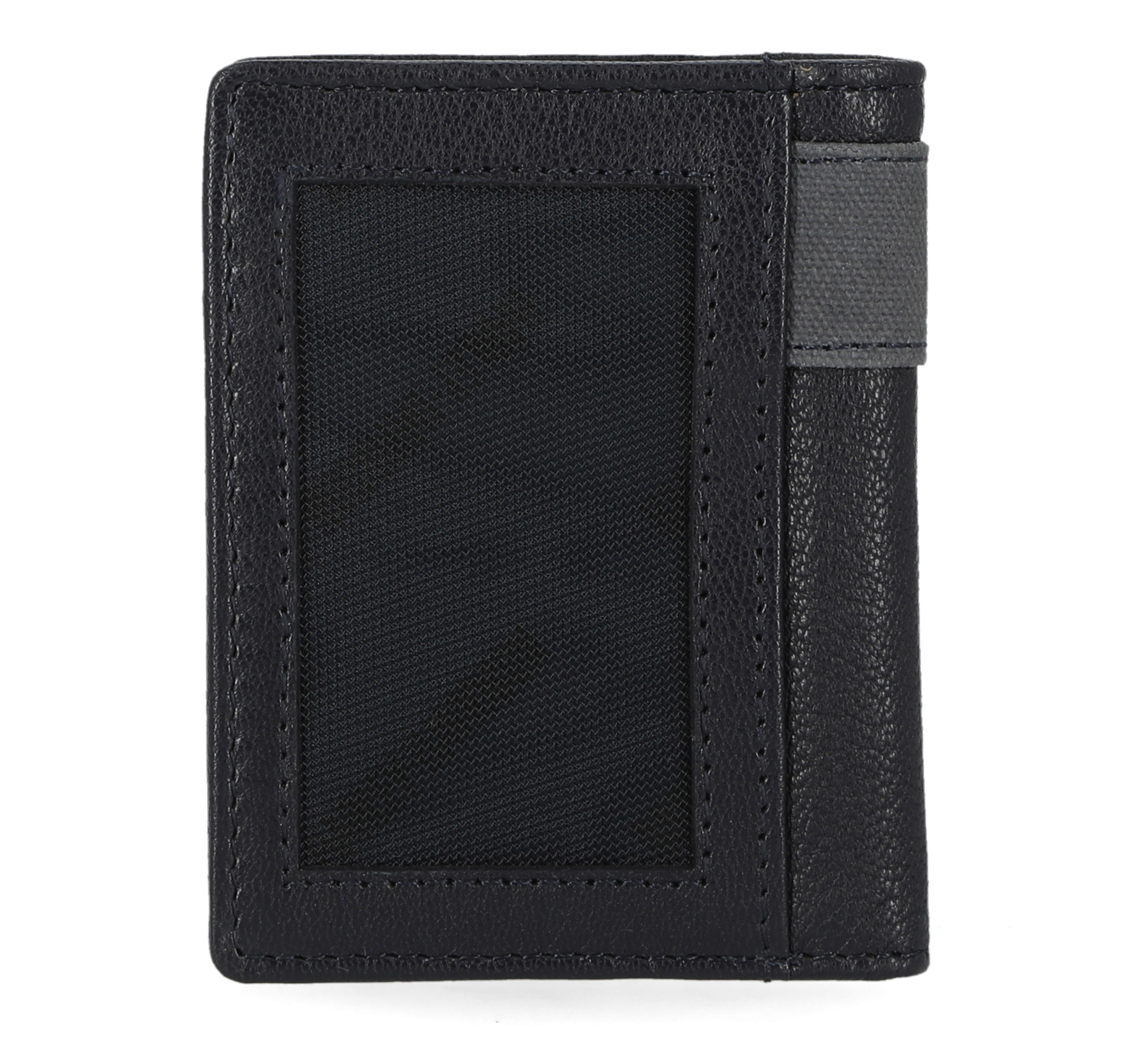 Mens Cavalry Canvas Vertical Billfold Wallet - Navy | Harley 