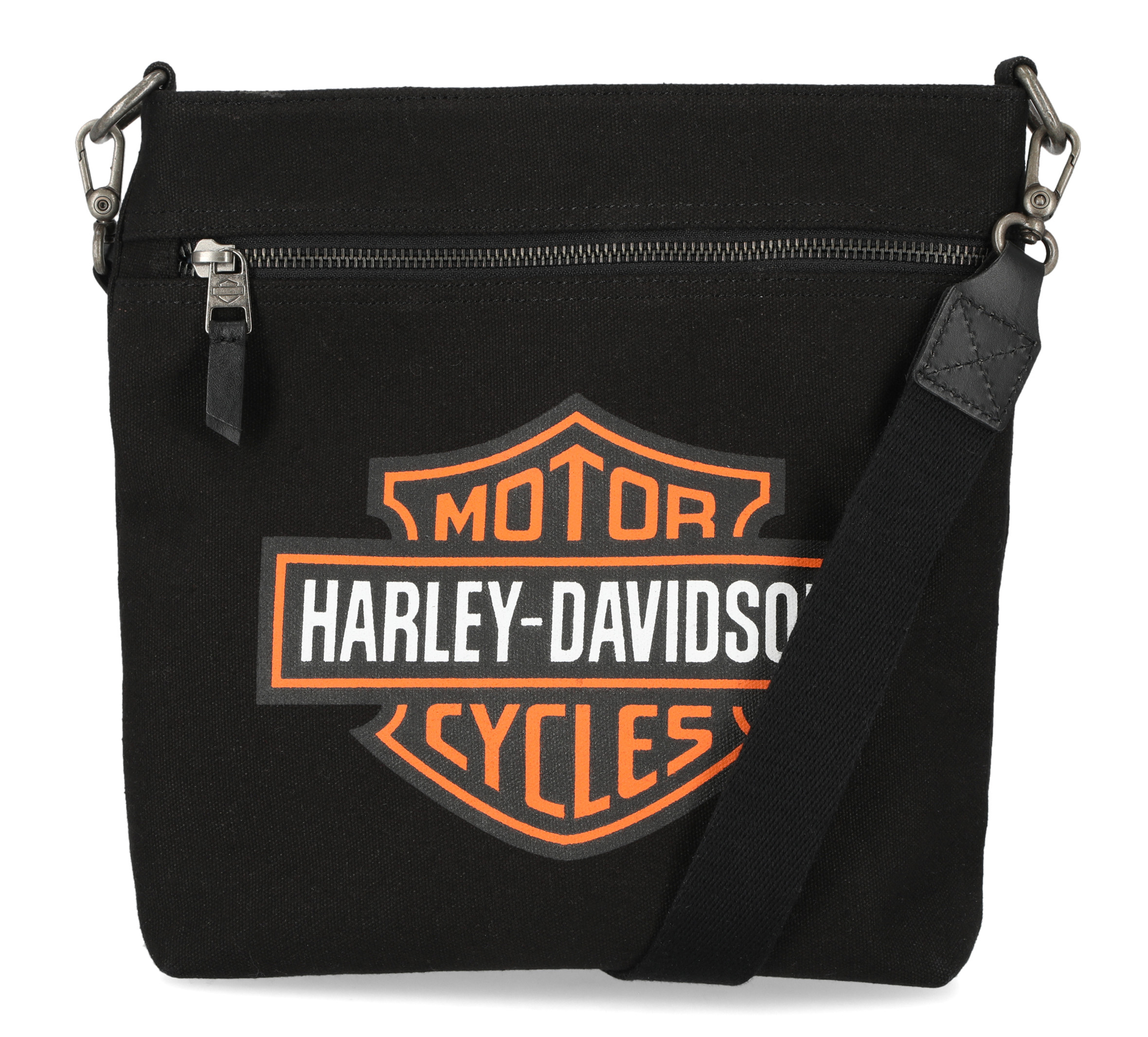 Bar & Shield Leather Saddlebag 90369-06D | Harley-Davidson USA