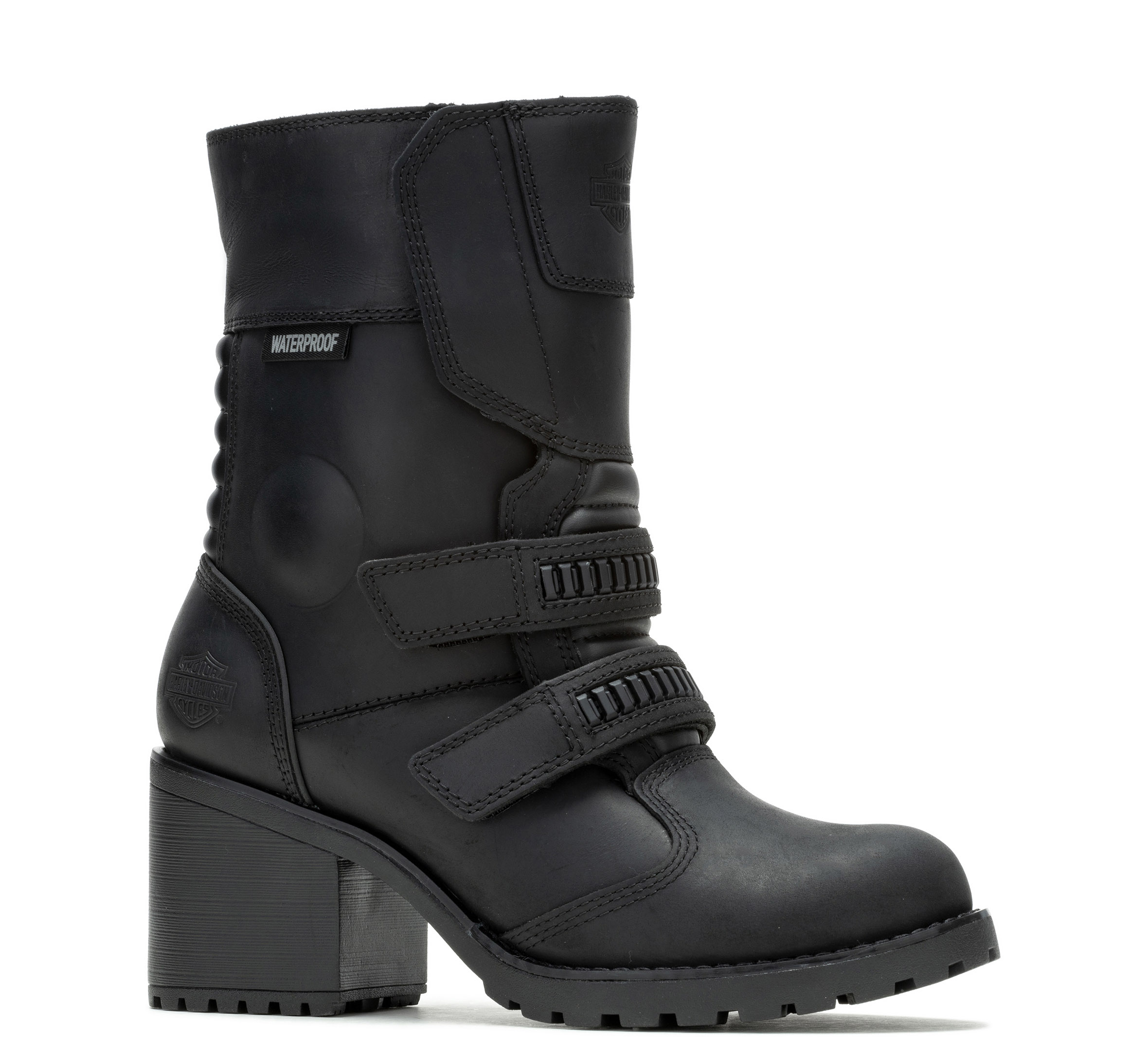 Womens waterproof motorcycle fashion boots