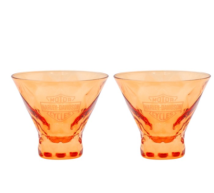 Bar & Shield Stemless Martini Glass Set 1