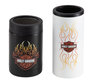 Bar & Shield Flames Stainless Can Cooler Set