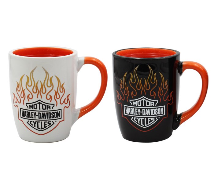 Bar & Shield Flames Color Changing Coffee Mug Set 1