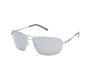 Casual Aviator Sunglasses, Silver Frame, Smoke with Silver