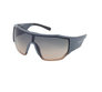 Sisterhood Sport Shield Sunglasses, Pearlized Grey Frame, Smoke