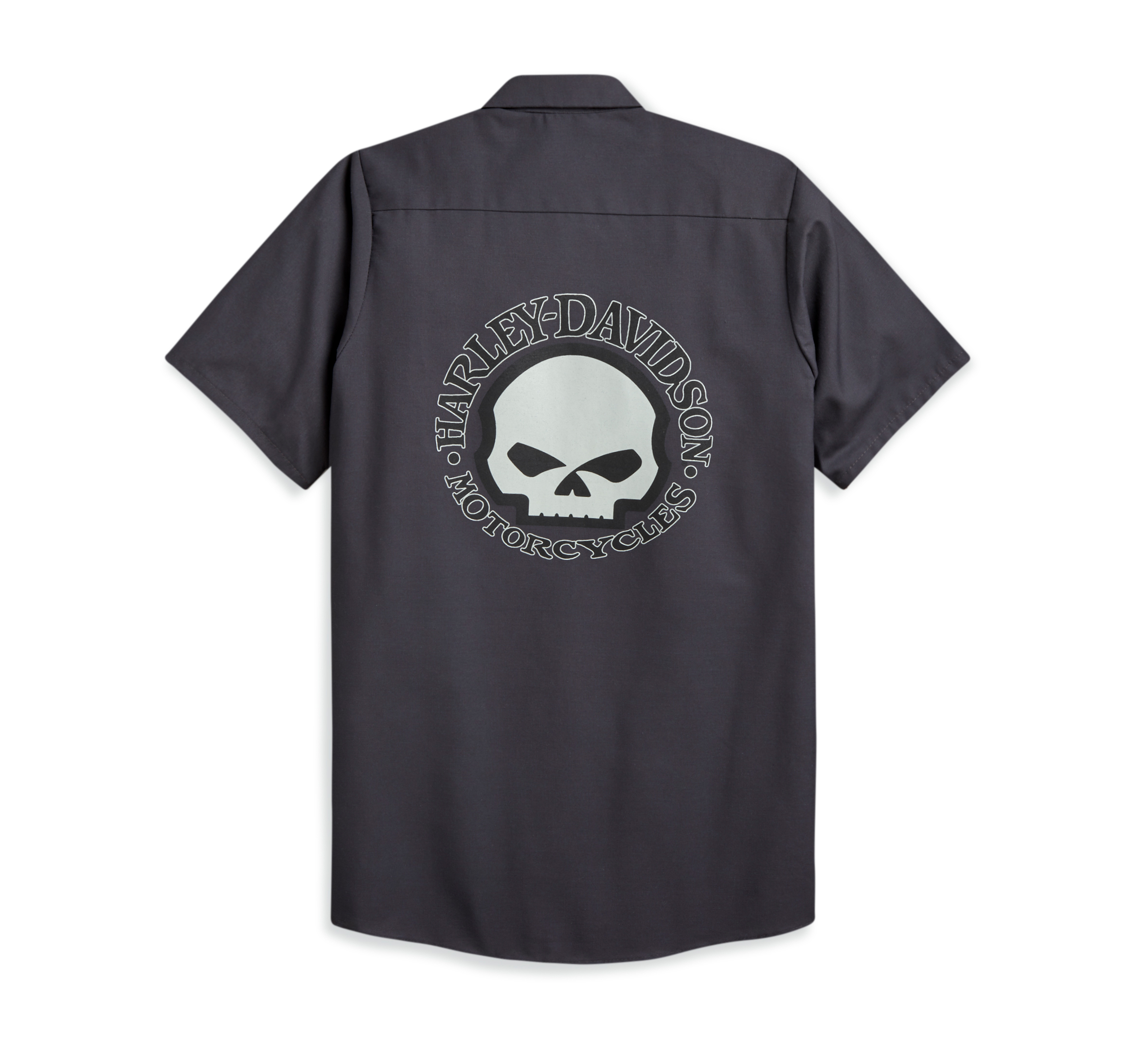 Men's Willie G Skull Work Shirt