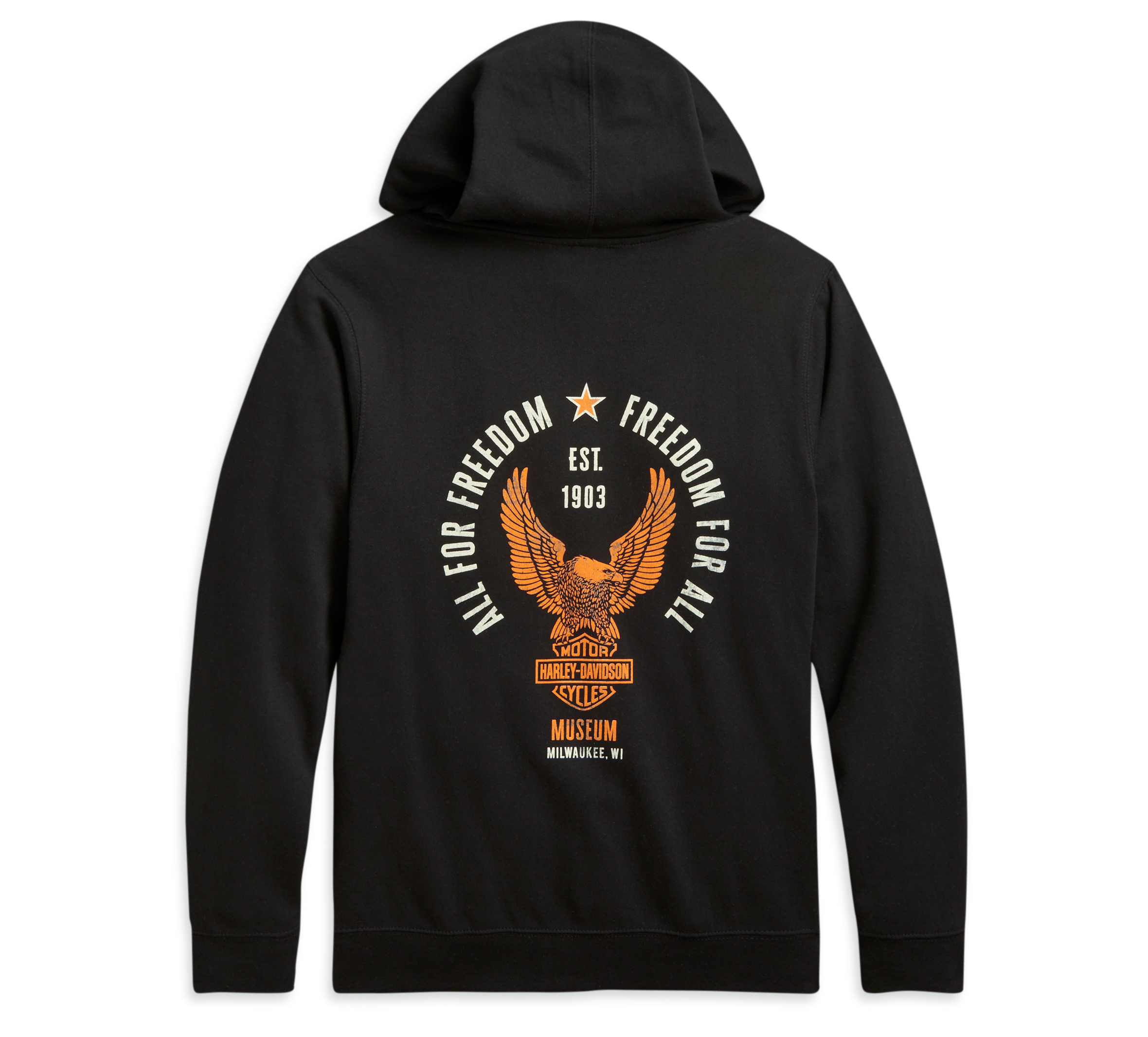 Men's Freedom for All Full Zip Hoodie | Harley-Davidson USA