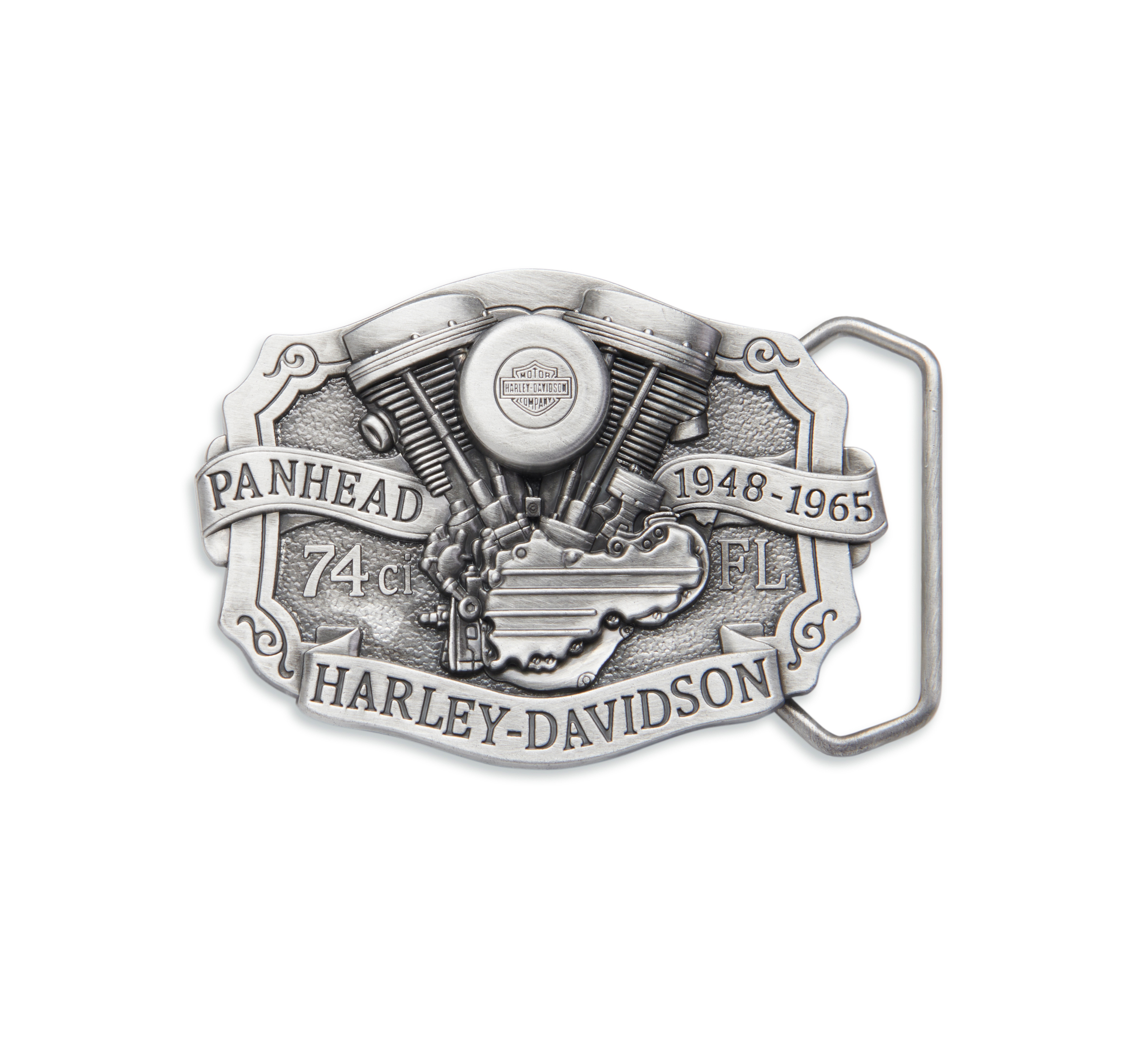 Men's Panhead Engine Buckle | Harley-Davidson USA