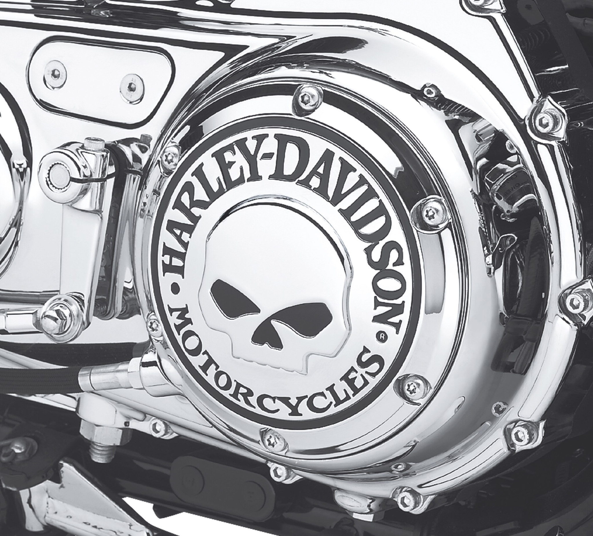Willie G Skull Derby Cover 25440-04A | Harley-Davidson USA