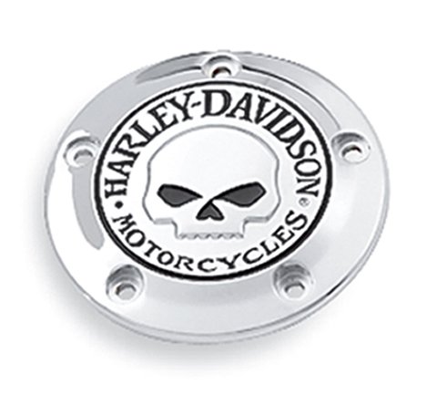 Harley-Davidson- Poignées chauffantes Willie G Skull de 1.5 - Big