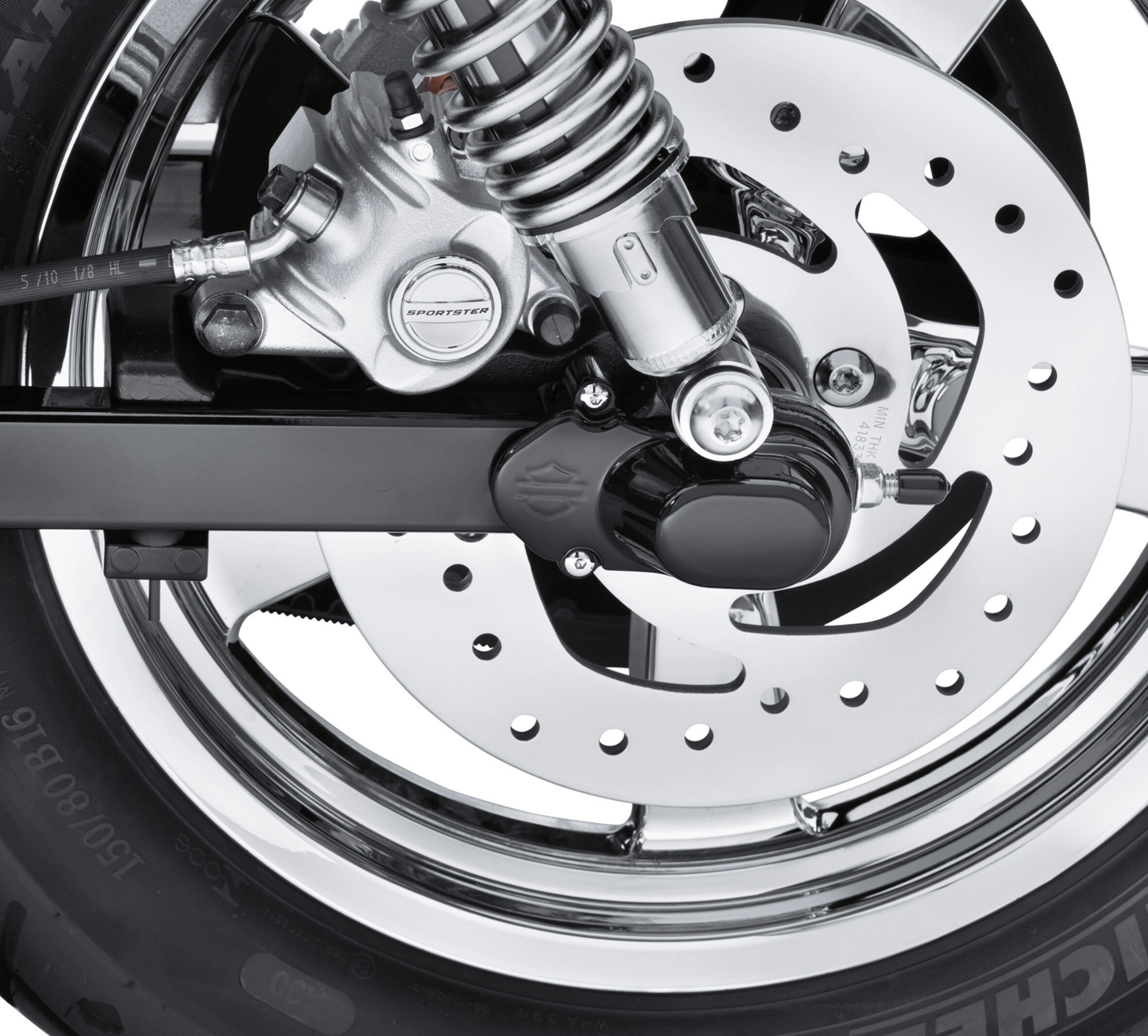 Harley davidson axle clearance covers