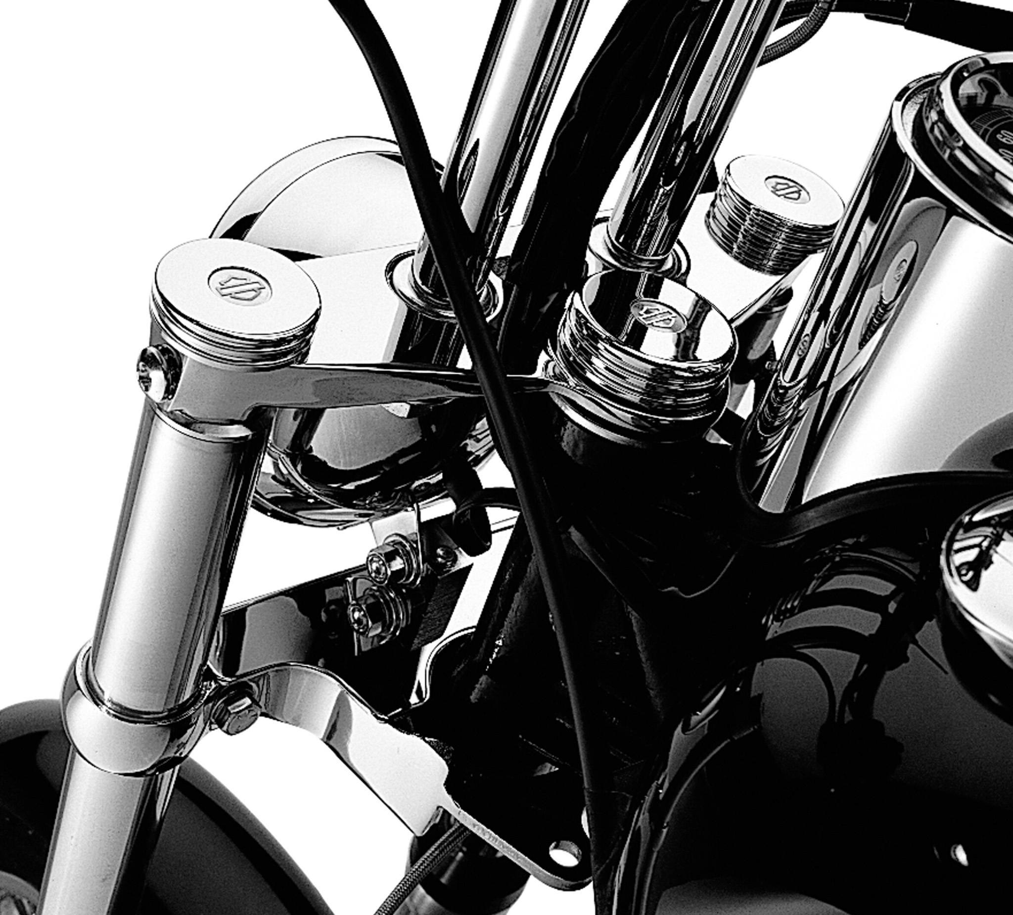 Upper Fork Nut Covers | Harley-Davidson CA